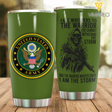 Customized US Soldier Tumbler Cup EZMQ040721