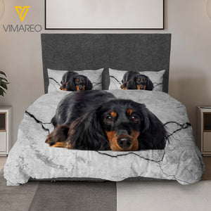 DACHSHUND BEDDING SET NQDT1005