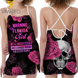 FLORIDA GIRL AND SUNFLOWER SEXY DRESS NEYA23