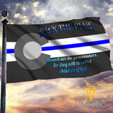 Colorado Flag BLUE LINE 3D 0505NGBA