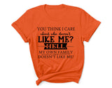 Who doesn't like me HELL