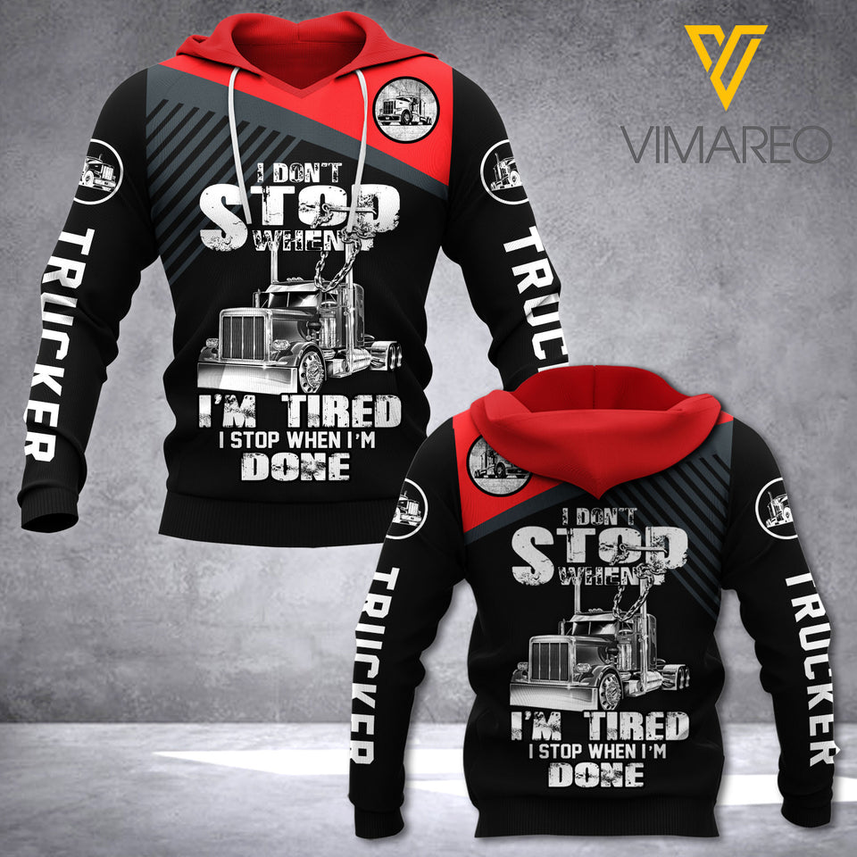trucker HOODIE 3D TPM DONE