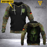 PERSONALIZED German Netherlands Corps in Münster CAMO HOODIE PRINTED JUE-MA18