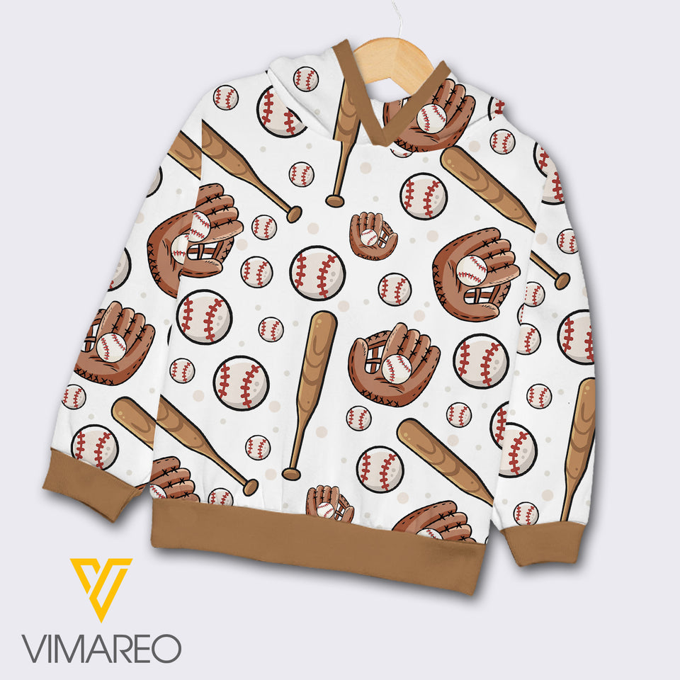BASEBALL BABY HOODIE