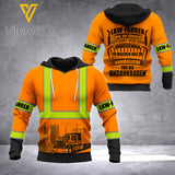 LKW-FAHRER HOODIE 3D PRINTED 0807A