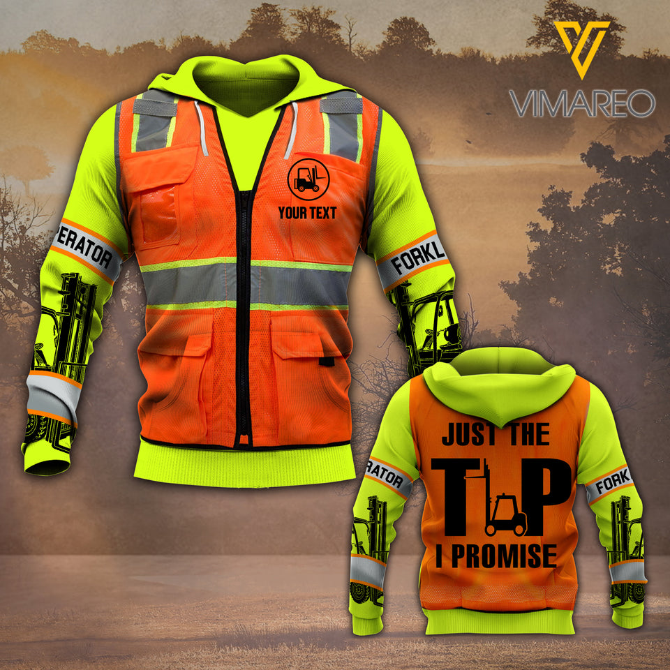 PHN PERSONALIZED FORKLIFT HOODIE PRINTED JUE-MA14