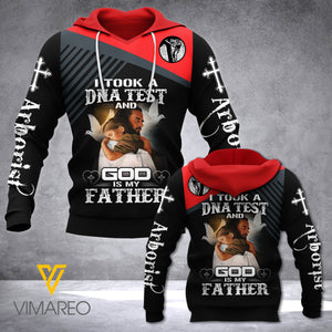 ARBORIST SAID : GOD IS MY FATHER  HOODIE 3D PRINTED FEB-19 NY