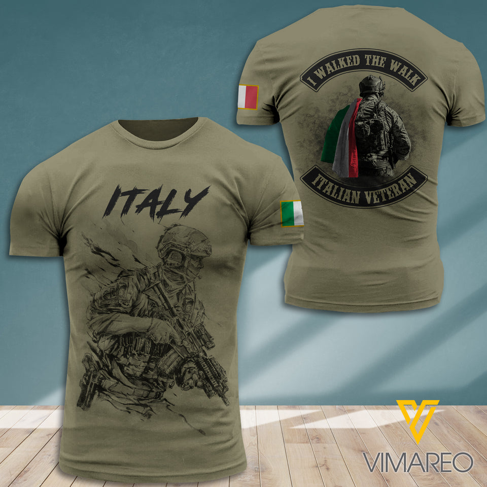 Italy Veteran Tshirt 2307MQ