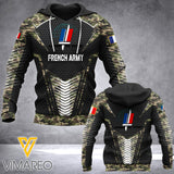 FRENCH ARMY HOODIE 3D PRINTED