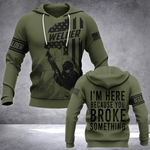 WELDER HOODIE 3D PRINTED APR-MD14