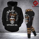 September girl gothic 3d printed hoodie/legging