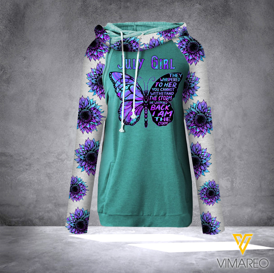 KHMD JULY GIRL THE STORM HOODIE 3D PRINTED 1706