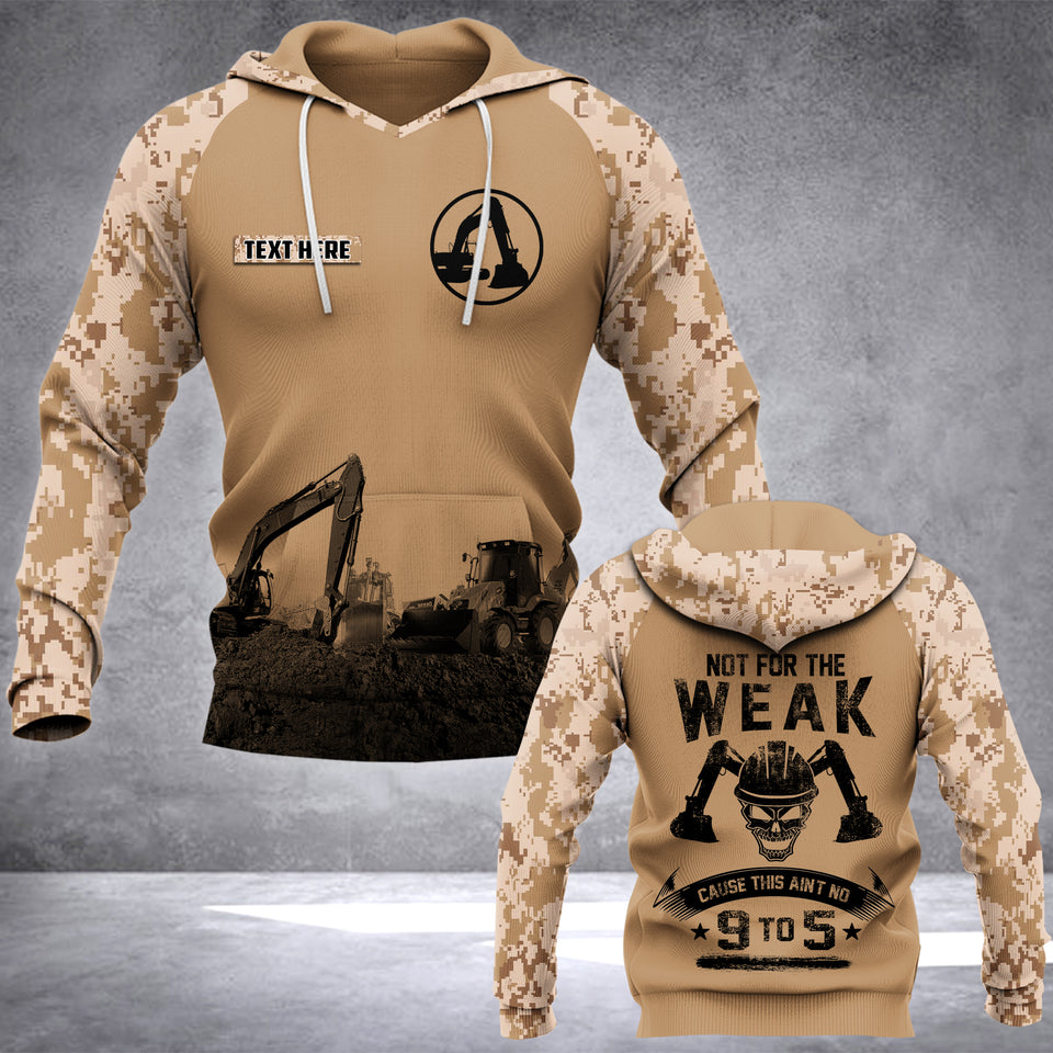 OPERATOR CAMO CUSTOMIZE HOODIE 3D PRINTED