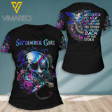 PHN SEPTEMBER GIRL TSHIRT 3D PRINTED SEP-DT21