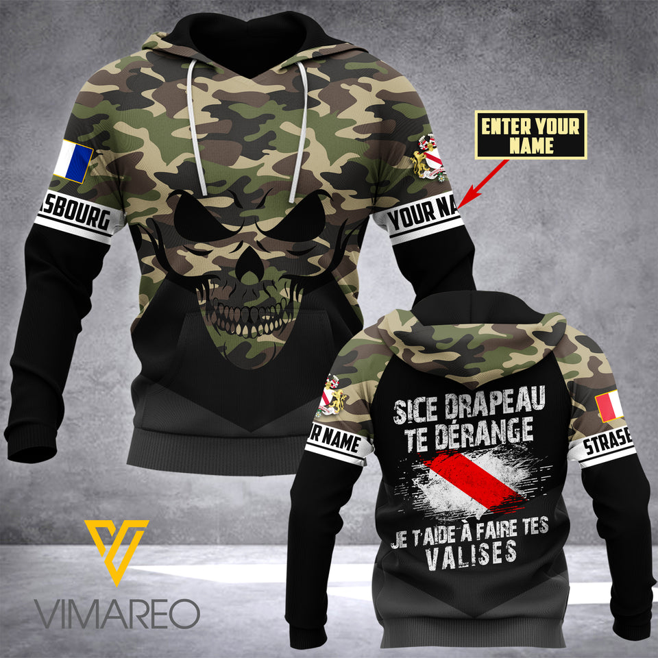 PHN PERSONALIZED Strasbourg HOODIE 3D PRINTED MAR-QH26