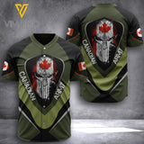 PHN Canadian Army Baseball Shirt Printed APR-DT10