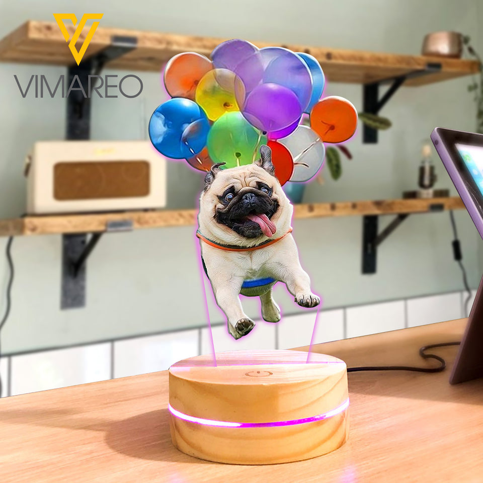 Pug DOG LEDLAMP MAY-DT14