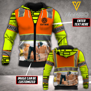 PERSONALIZED BRICKLAYER HOODIE 3D PRINTED AUG-DT24