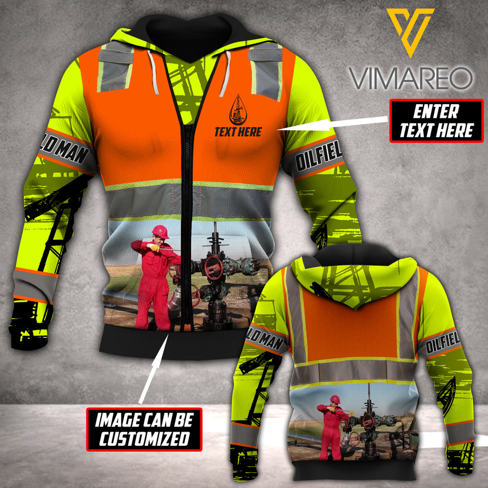 PERSONALIZED Oilfield HOODIE 3D PRINTED AUG-DT24