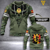 PHN PERSONALIZED SPANISH VETERAN HOODIE 3D PRINTED MAY-LN13