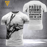 PHN HAPPY MOTHER'S DAY - SON IN LAW ARBORIST TSHIRT PRINTED APR-QH09