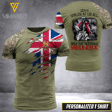 PHN PERSONALIZED British ARMY HOODIE 3D PRINTED APR-LN12