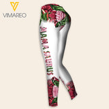 VMAH MAMASAURUS Criss-Cross Open Back Camisole Tank Top Legging MAR-DT11