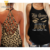 PHN July Girl Criss-Cross Open Back Camisole Tank Top MAR-DT19