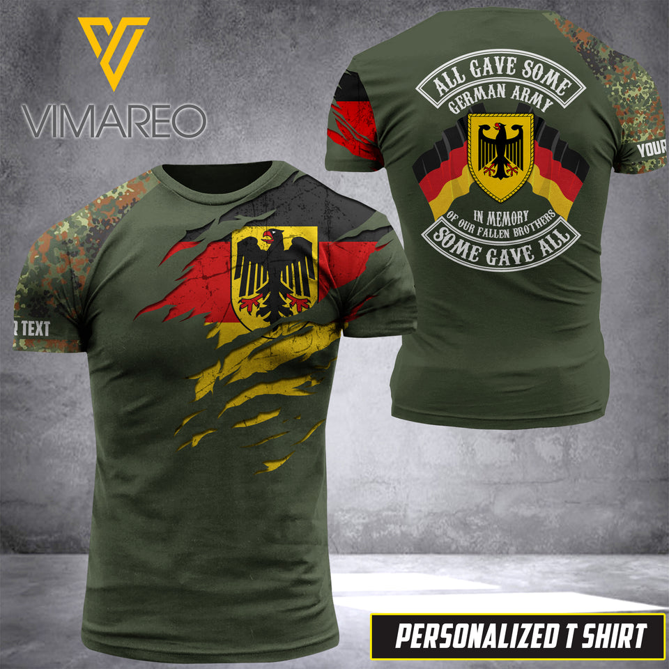 PHN Personalized German Army 3D Printed Shirt APR-DT14