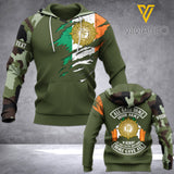 PHN Personalized Irish Army 3D Printed Shirt APR-DT14