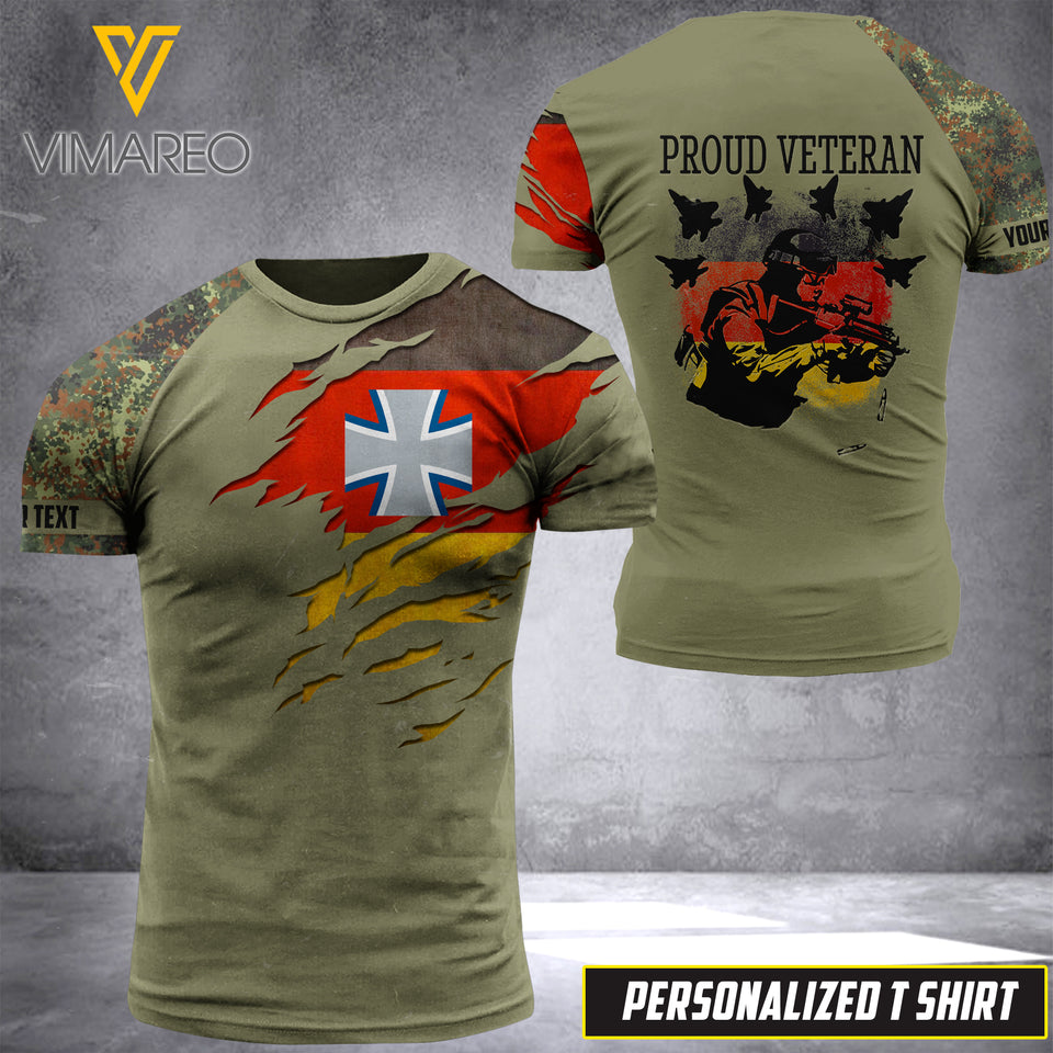PHN PERSONALIZED German Soldier HOODIE 3D PRINTED APR-LN08