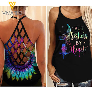 PHN Sisters Criss-Cross Open Back Camisole Tank Top 2 style MAR-QH31