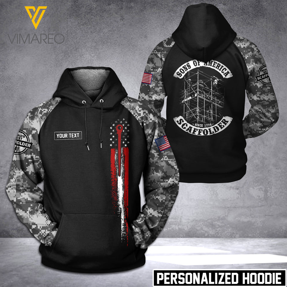 Scaffolder hoodie 3d printed VM0703