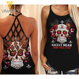 June Girl Criss-Cross Open Back Camisole Tank Top  ZQ2303