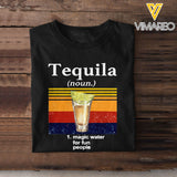 Magic brown Tequila for fun people Tshirt For Father Day LN1504
