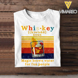 Magic brown Whiskey for fun people Tshirt For Father Day LN1504