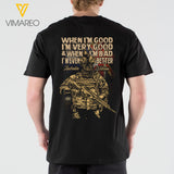 Australia Soldier Tshirt 3D Printed QH26