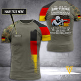 Customized German Soldier 3D Printed Combat Shirt EZQ1405