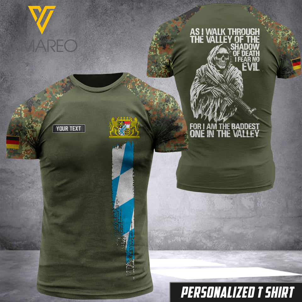 Customized Bavaria Soldier 3D Printed Shirt EZQ064