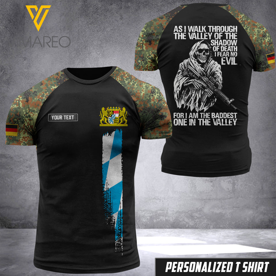 Customized Bavaria Soldier 3D Printed Shirt EZQ064