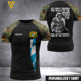 Customized Bavaria Soldier 3D Printed Shirt EZQ064
