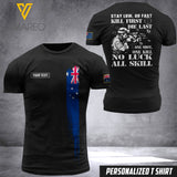 Customized Australia Soldier 3D Printed Combat Shirt EZHQ290621