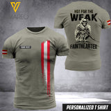 Customized Austrian soldier 3D Printed Shirt Not for the weak EZQ074