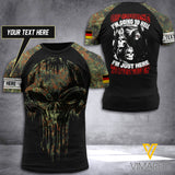 Customized German Soldier 3D Printed Combat Shirt EZHQ1906