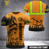 Customized Ironworker 3D Printed Combat T Shirt/Mask Hoodie EZQ60521