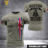 Customized British soldier 3D Printed Shirt  EZQ074