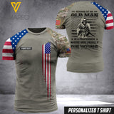 Customized US Soldier 3D Printed Combat Shirt EZQ210521