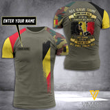 Customized Belgian Soldier 3D Printed Combat Shirt EZT1205