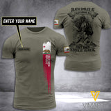Customized Fort Irwin Soldier Smile Back 3D Printed Combat Shirt EZT1204