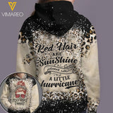 Red Hair Girl HOODIE 3D PRINTED 1103